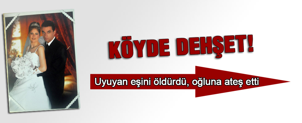 Uyuyan eşini öldürdü, intihar etmek istedi
