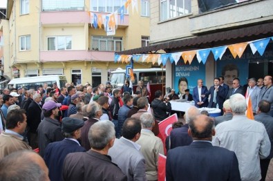 AK Parti Milletvekili Adayları Kurucaşile Ve Avara'da Halka Hitap Etti