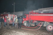 Amasra Sanayi Sitesinde Yangın