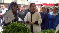 KÖY YUMURTASI - Bakan İslam, Belde Pazarında Alışveriş Yaptı