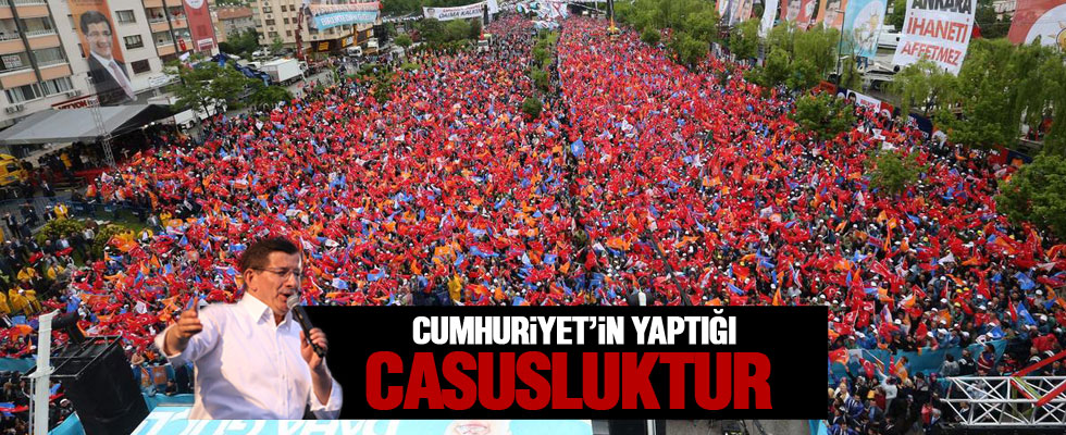 Başbakan Davutoğlu'nun Ankara konuşması