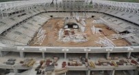 ARENA STADI - Malatya Arena'da Kaba İnşaat Tamamlandı