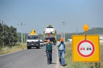 Özel Araca Bindirilen ''Dev Gemi'' Karayolundan Nakledildi