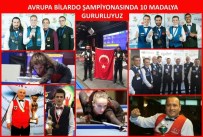 SEMİH SAYGINER - Avrupa Bilardo Şampiyonası'nda Madalya Yağmuru