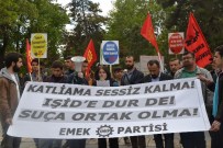 EMEK PARTISI - Emek Partisi İşıd Katliamını Protesto Etti
