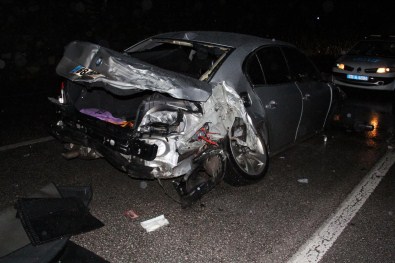 Havza'da Trafik Kazası Açıklaması 5 Yaralı