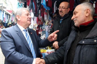 Pekşen Bu Kez Trabzon Esnafının Sorunlarına Dikkat Çekti