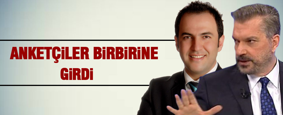 Seçim anketinde, ünlü anketçiler birbirine girdi