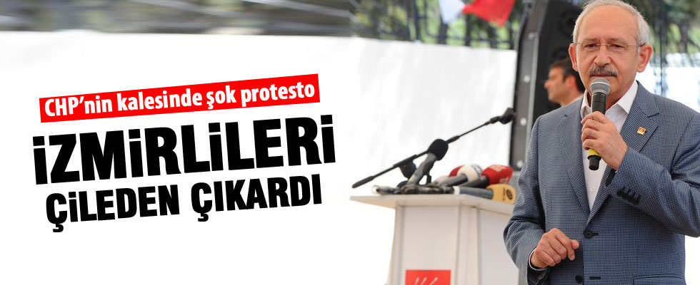 Kemal Kılıçdaroğlu'na İzmir'de şok protesto