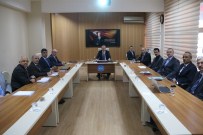 ALI FIDAN - Vali Ali Fidan Milli Eğitim Müdürlüğünden Brifing Aldı