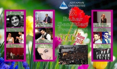 Adıyaman Üniversitesi 8. Bahar Şenlikleri Başlıyor