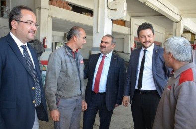 Etyemez Ve Kaya Ereğli'de Sanayi Esnafını Ziyaret Etti