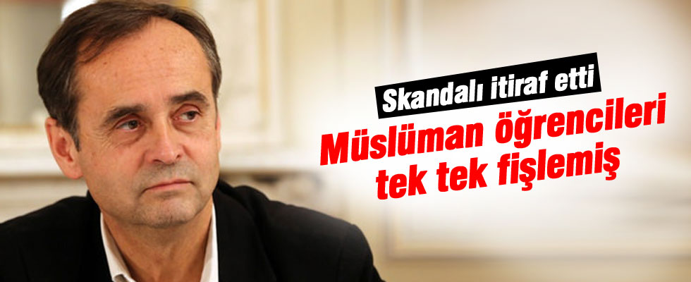 Fransız Başkan Müslüman öğrencileri fişledi
