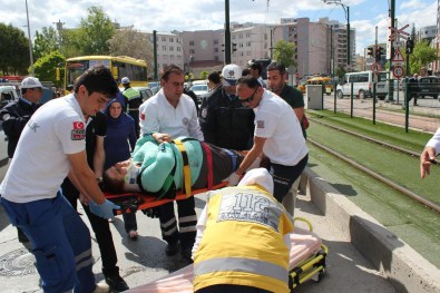 Gaziantep'te Trafik Kazası Açıklaması 1 Yaralı