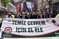 SİGARA İZMARİTİ - Gümüşhane'de Çevre Yürüyüşü Yapıldı