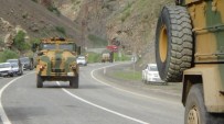 Hakkari'de Sınır Boylarına Yönelik Askeri Hareketlilik Sürüyor