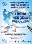 ÇALıK HOLDING - 'İlk İşim Girişim” Yarışmasında Başvuru Süresi Uzatıldı