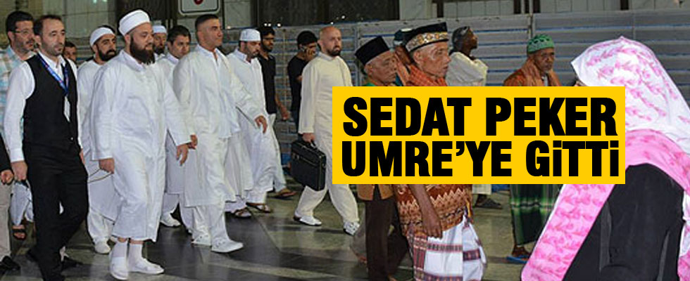 Sedat Peker Umre'ye gitti