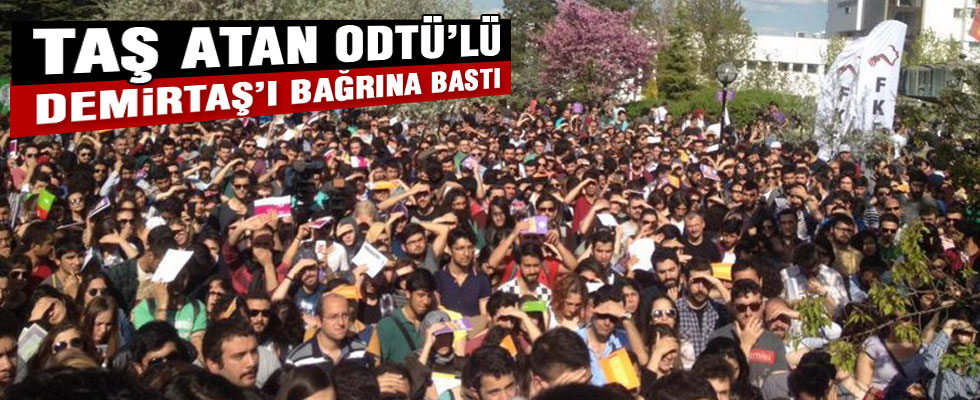 Selahattin Demirtaş ODTÜ'de