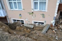 Yozgat'ta İstinat Duvarı Çöktü