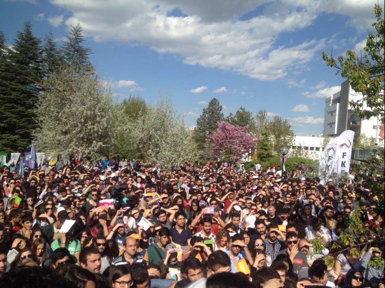 Selahattin Demirtaş ODTÜ'de