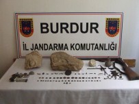 GÖZLEME - Burdur'da Tarihi Eser Operasyonu