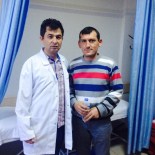 BÖBREK AMELİYATI - Kapalı Ameliyatla 7 Cm'lik Böbrek Taşından Kurtuldu