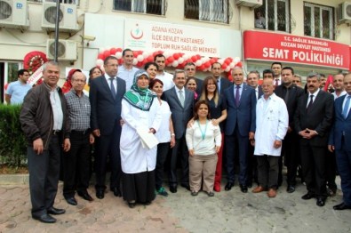 Kozan'da Toplum Ruh Sağlığı Ve Hemodiyaliz Merkezi Açıldı