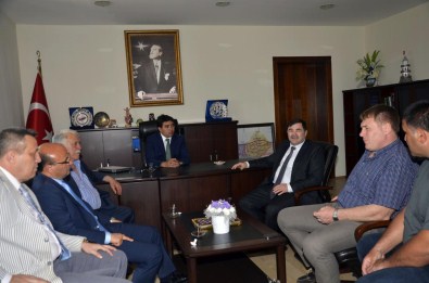 Türkiye Güreş Federasyonu Başkanı Aydın'dan Ziyaret