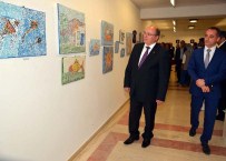 BODRUM KAYMAKAMI - Vali Çiçek, Engelli Öğrencilerin Hazırladığı Sergiyi Açtı