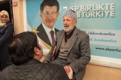 AK Parti'li Aday Şener, Üsküdar'da Çalışmalarını Sürdürdü