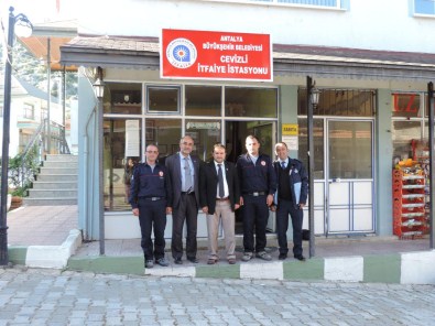 Akseki'nin Cevizli Mahallesi'ne İtfaiye İstasyonu Kuruldu