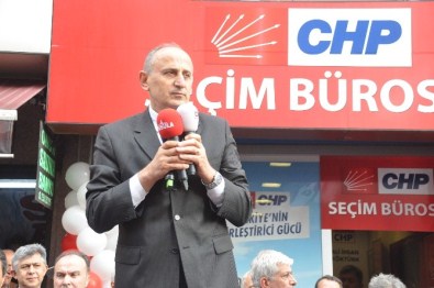 CHP Milletvekili Adayı Dursun Çiçek Zonguldak'ta Seçim Bürosu Açtı