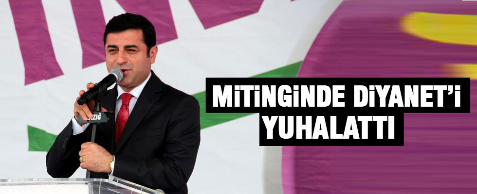 Demirtaş'tan tepki çeken hareket