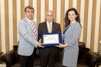 DÜVER - Maliye Bakanı Mehmet Şimşek'ten Gürallar'a Teşekkür Belgesi