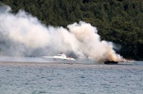 DEMIRLI - Marmaris'te Tekne Yangını