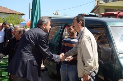 MHP'li Adaylar Alatarla Ve Duruçay Köylerini Ziyaret Etti