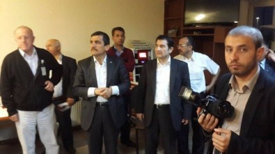 MHP'li Milletvekili Adayları Taksicilerle Buluştu