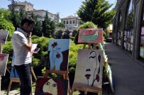 HAMZA ERKAL - Siverek'te Resim Sergisi