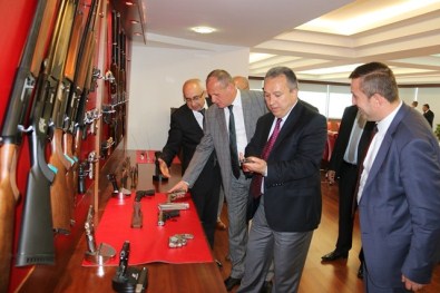 Vali Ali Fidan, Başkan Mehmet Keleş 1. OSB'de Fabrikaları Gezdi