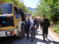 BARTIN VALİSİ - Vali Azizoğlu Yol Çalışmalarını Denetledi