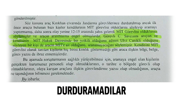 TIR’ları durduramayınca El Kaide’ye sarıldılar