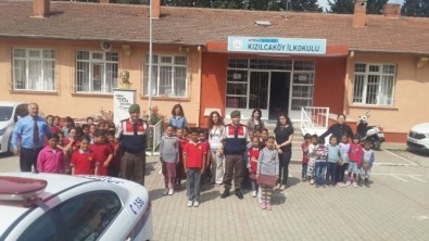 Aydın'da Jandarma Trafik Timleri Çocuklarla Buluştu, Vatandaşları Bilinçlendirdi