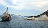 DEMIRLI - Marmaris'teki Tekne Yangını