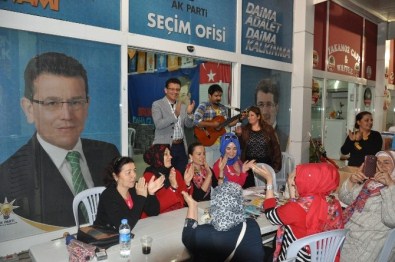 AK Parti Adayı Uslu, Seçim Çalışmalarını Finike Ve Kumluca'da Sürdürdü