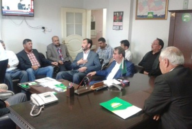 AK Parti'den Hüda Par'a Geçmiş Olsun Ziyareti