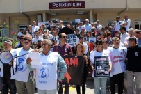 TÜRK TABIPLER BIRLIĞI - Çanakkale'de Çto Ve SES, Öldürülen Doktor İçin Yürüdü