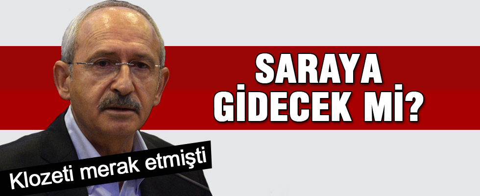 Gürsel Tekin saray davetine cevap verdi