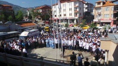 Isparta Devlet Hastanesi 'Şiddete Hayır' Dedi