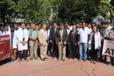 Konya'da Doktor Cinayetine Tepki